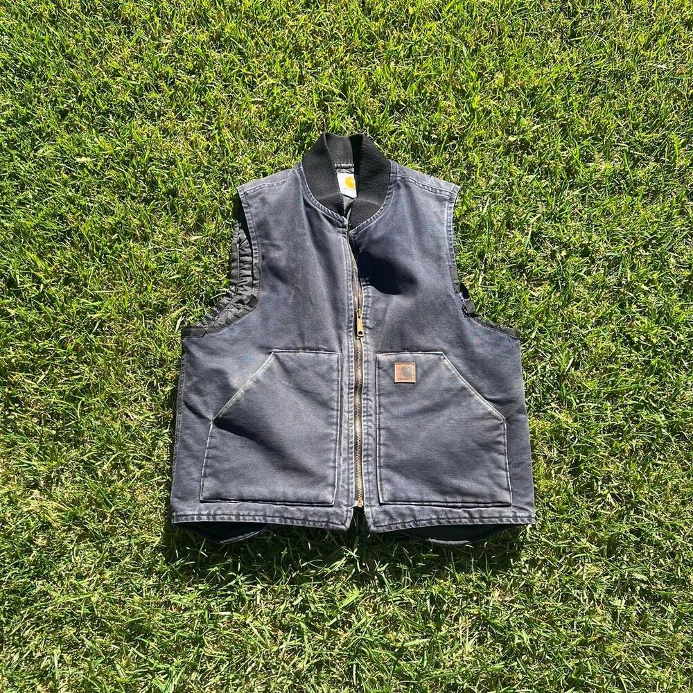 Carhartt Men's Navy and Black Gilet